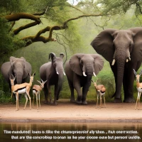 The Many Species of Personal Loans Elephants and Gazelle
