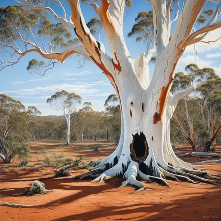 Australian Outback Tree