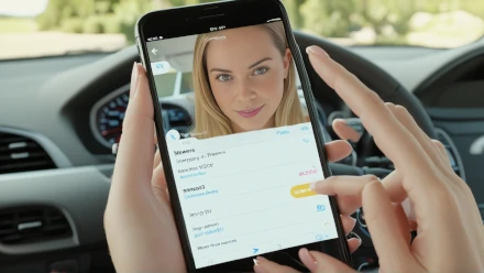 Using mobile phone to research for Vehicles