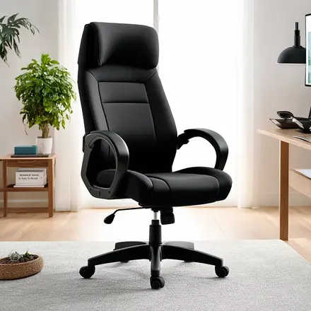 Ergonomic office chair with adjustable features