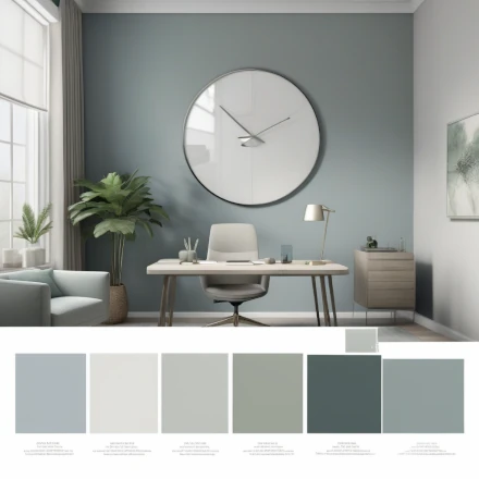 Home office color scheme