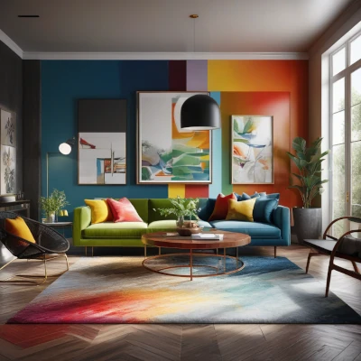 Living Room Renovation Wall hangings