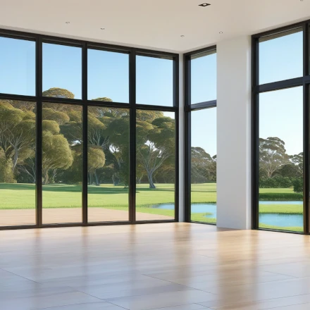 Bi-fold windws larger room