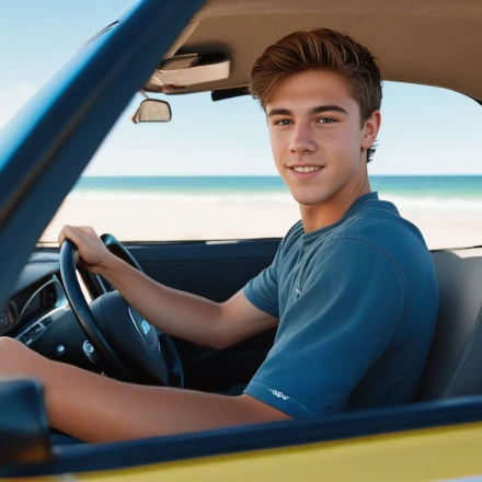 young man First Car Loan 