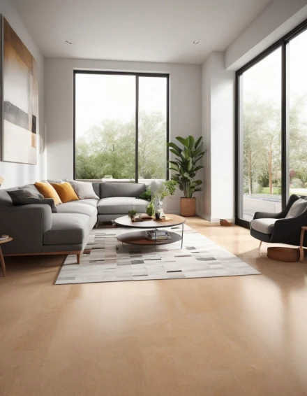 Cork Flooring Living Room