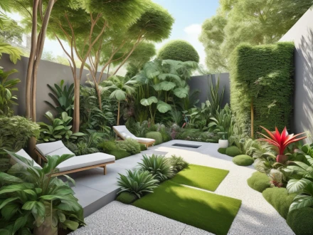 tropical garden lifestyle ideas